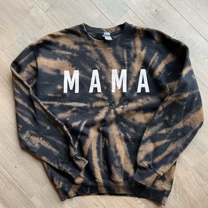 Mama Tie-Dye Crewneck Sweatshirt